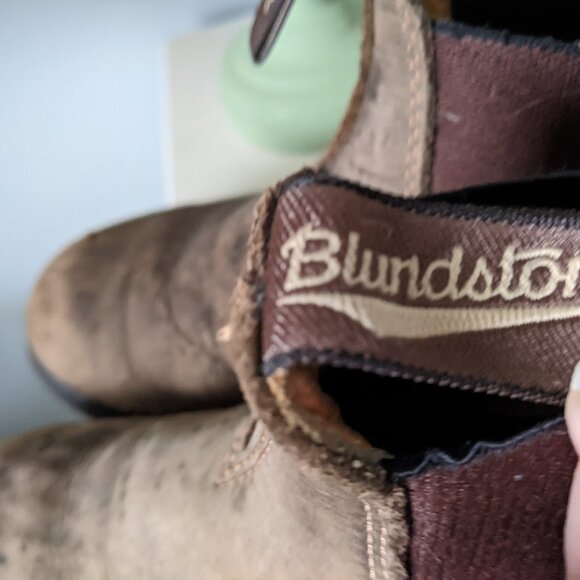 Blundstone Brown Suede Boots Women's Size 6 Granola Girl - Picture 6 of 6